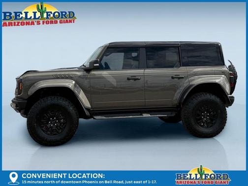 Gray 2026 Ford Bronco Raptor