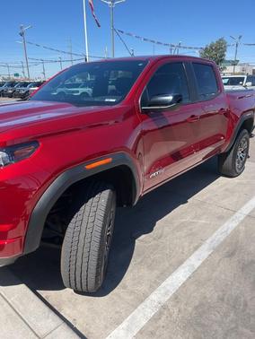 Volcanic Red 2023 GMC Canyon AT4