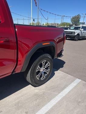 Volcanic Red 2023 GMC Canyon AT4
