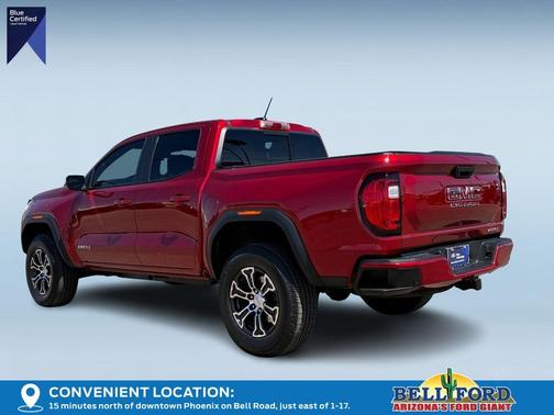 Volcanic Red 2023 GMC Canyon AT4