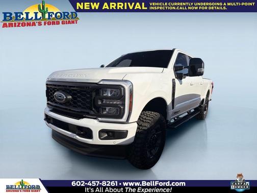 White Metallic 2024 Ford F-250 Lariat