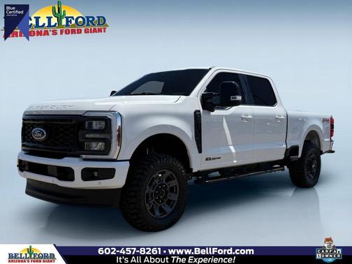 White Metallic 2024 Ford F-250 Lariat