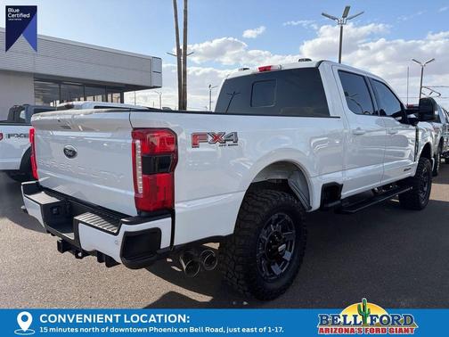 White Metallic 2024 Ford F-250 Lariat