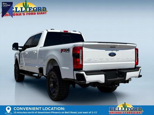 White Metallic 2024 Ford F-250 Lariat