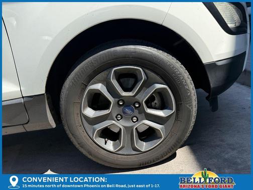 Diamond White 2021 Ford EcoSport S