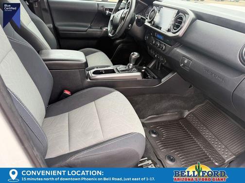 Super White 2021 Toyota Tacoma TRD Sport