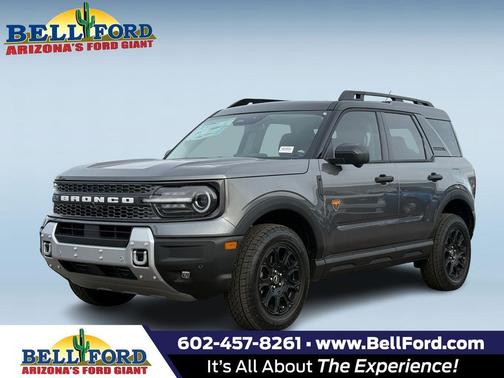 Gray 2025 Ford Bronco Sport Badlands SUV