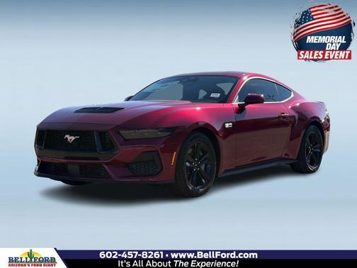 Molten 2025 Ford Mustang GT Coupe