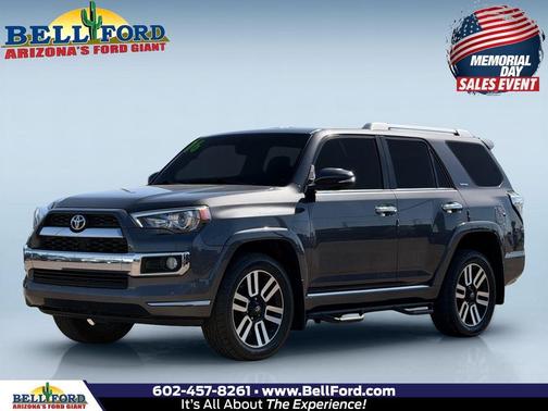 Magnetic Gray Metallic 2016 Toyota 4Runner Limited