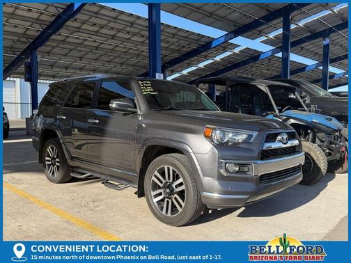 Magnetic Gray Metallic 2016 Toyota 4Runner Limited