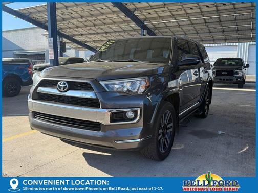 Magnetic Gray Metallic 2016 Toyota 4Runner Limited