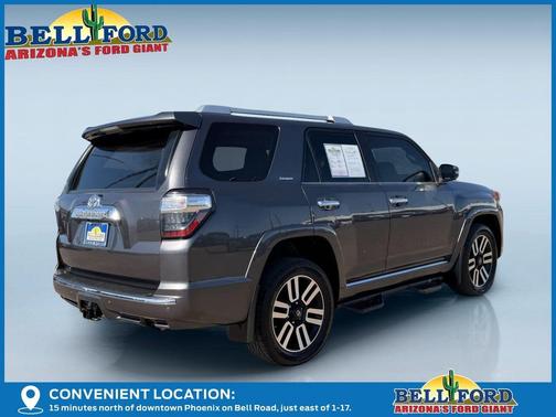Magnetic Gray Metallic 2016 Toyota 4Runner Limited