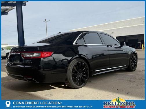 Diamond Black 2017 Lincoln Continental Reserve