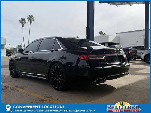 Diamond Black 2017 Lincoln Continental Reserve