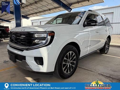Oxford White 2025 Ford Expedition Platinum