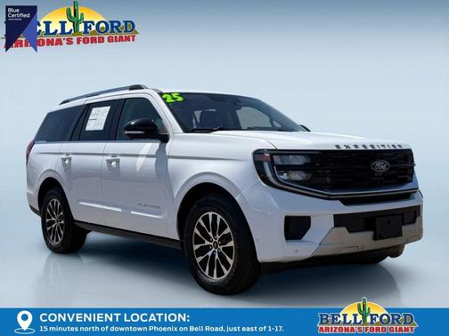 Oxford White 2025 Ford Expedition Platinum