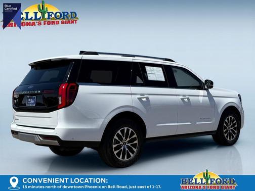 Oxford White 2025 Ford Expedition Platinum