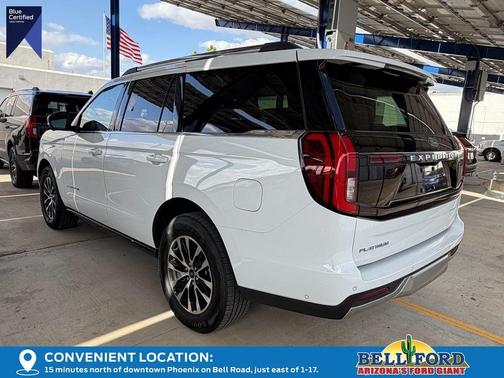 Oxford White 2025 Ford Expedition Platinum