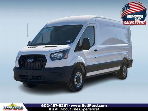 Oxford White 2025 Ford Transit-250 148 WB Medium Roof Cargo Cargo Van