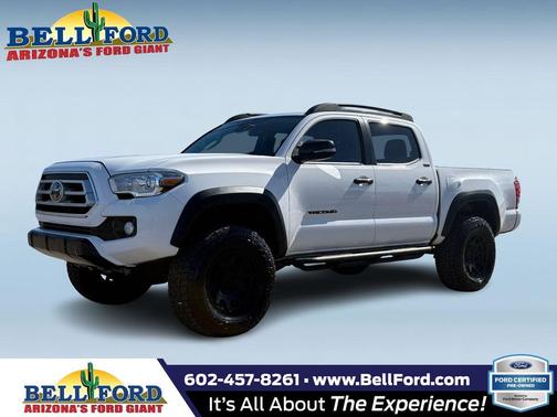 Wind Chill Pearl 2021 Toyota Tacoma SR5 Truck
