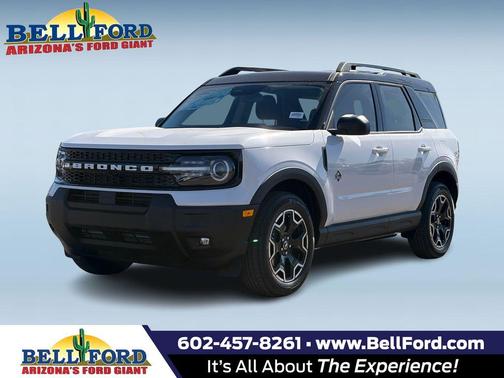 Oxford White 2025 Ford Bronco Sport Outer Banks SUV