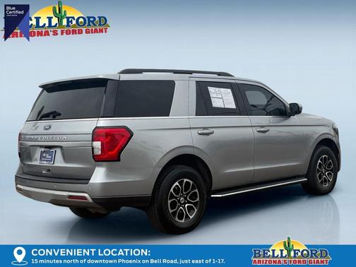 Silver Metallic 2023 Ford Expedition XLT