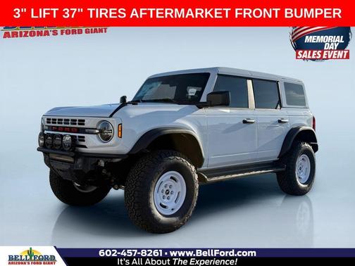 Oxford White 2026 Ford Bronco Heritage Edition SUV