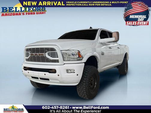 Bright White Clearcoat 2018 RAM 2500 Longhorn
