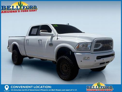 Bright White Clearcoat 2018 RAM 2500 Longhorn