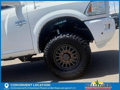 Bright White Clearcoat 2018 RAM 2500 Longhorn