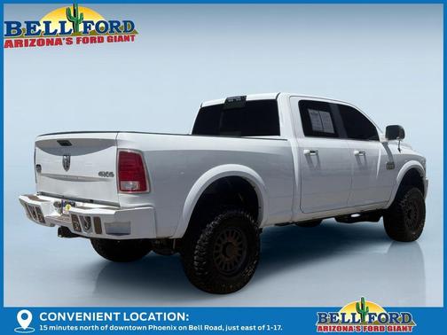 Bright White Clearcoat 2018 RAM 2500 Longhorn