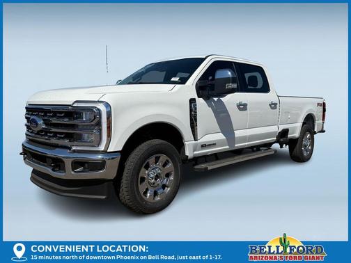 White 2026 Ford F-350 Lariat Super Duty