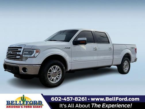 Oxford White 2013 Ford F-150 Lariat Truck