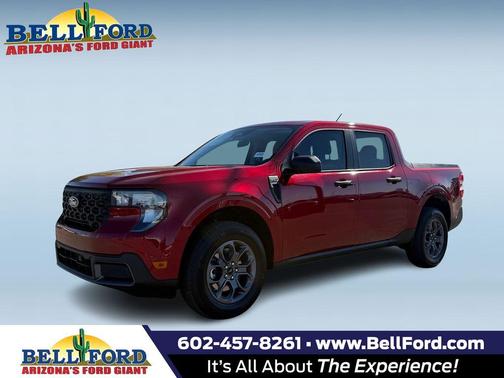 Ruby Red Tinted Metallic 2025 Ford Maverick XLT Truck