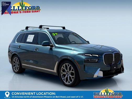 Blue 2023 BMW X7 xDrive40i