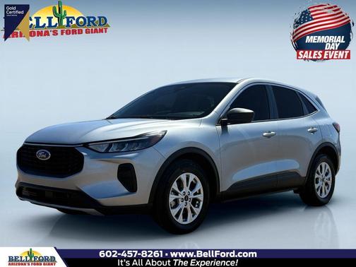 Silver Metallic 2023 Ford Escape Active