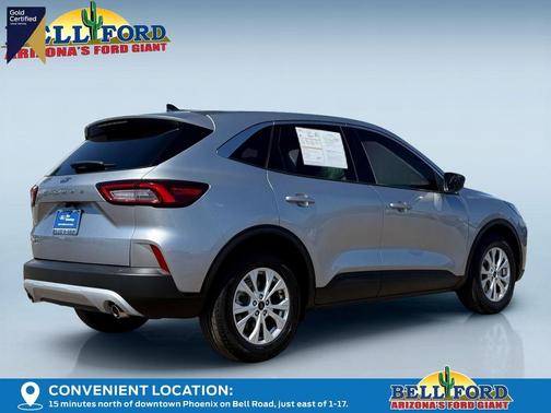 Silver Metallic 2023 Ford Escape Active