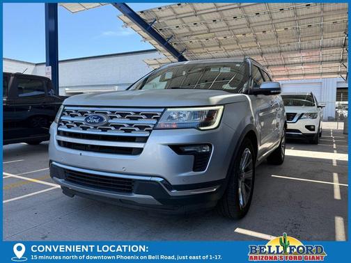 Ingot Silver 2019 Ford Explorer Limited