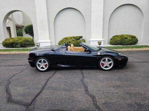 BLACK 2004 Ferrari 360 Modena Spider