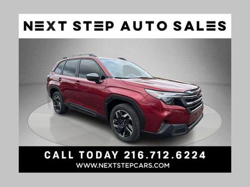 Crimson Red Pearl 2025 Subaru Forester Limited