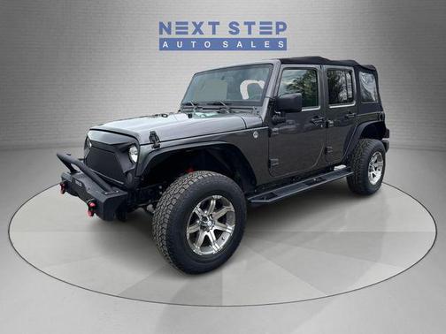 Granite Crystal Metallic Clearcoat 2018 Jeep Wrangler JK Unlimited Sport