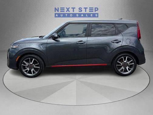 Gravity Gray 2021 Kia Soul GT-Line