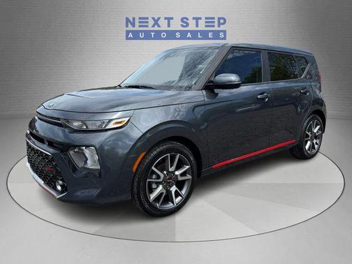 Gravity Gray 2021 Kia Soul GT-Line