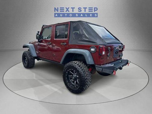 Red Rock Crystal Pearlcoat 2008 Jeep Wrangler Unlimited Rubicon