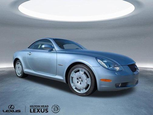 Azure Blue 2004 Lexus SC 430