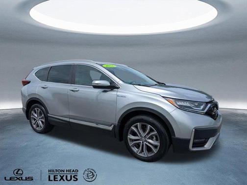 Lunar Silver Metallic 2021 Honda CR-V Hybrid Touring