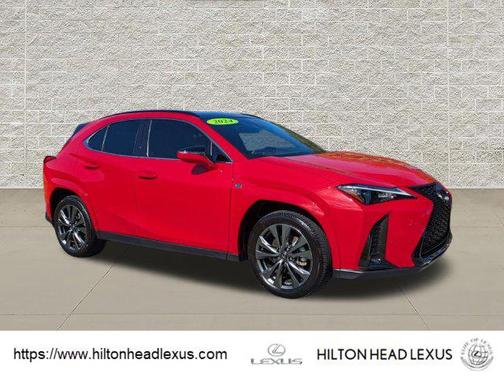Redline with Obsidian Roof 2024 Lexus UX 250h F Sport