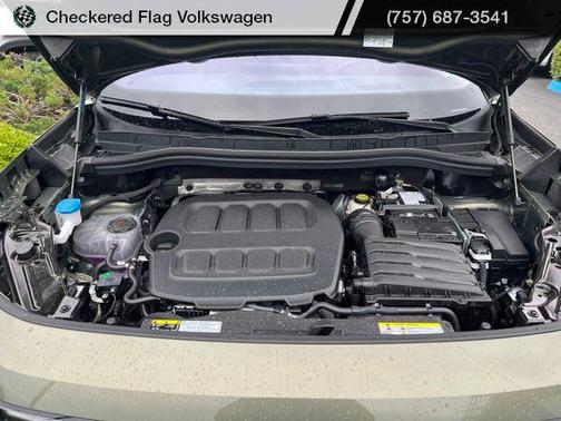 Avocado Green w/Deep Black Roof 2026 Volkswagen Tiguan 2.0T SEL R-Line 4MOTION