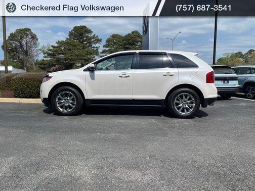 WHITE PLATINUM MET TRI-COAT 2013 Ford Edge Limited