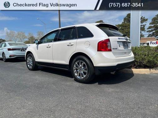 WHITE PLATINUM MET TRI-COAT 2013 Ford Edge Limited